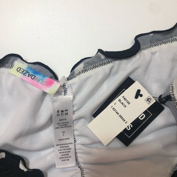 Sundazed COW Spots Mermaid Cheeky Swim Bottom - Picture 3 of 6